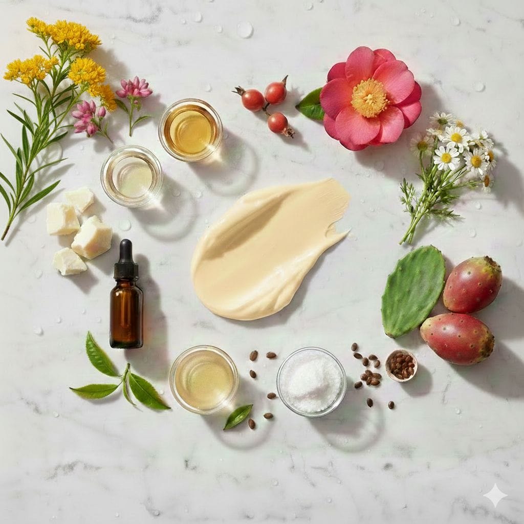 Glow Eye Renewal Cream - Regenerating Eye Cream - Anima Vera Cosmetics