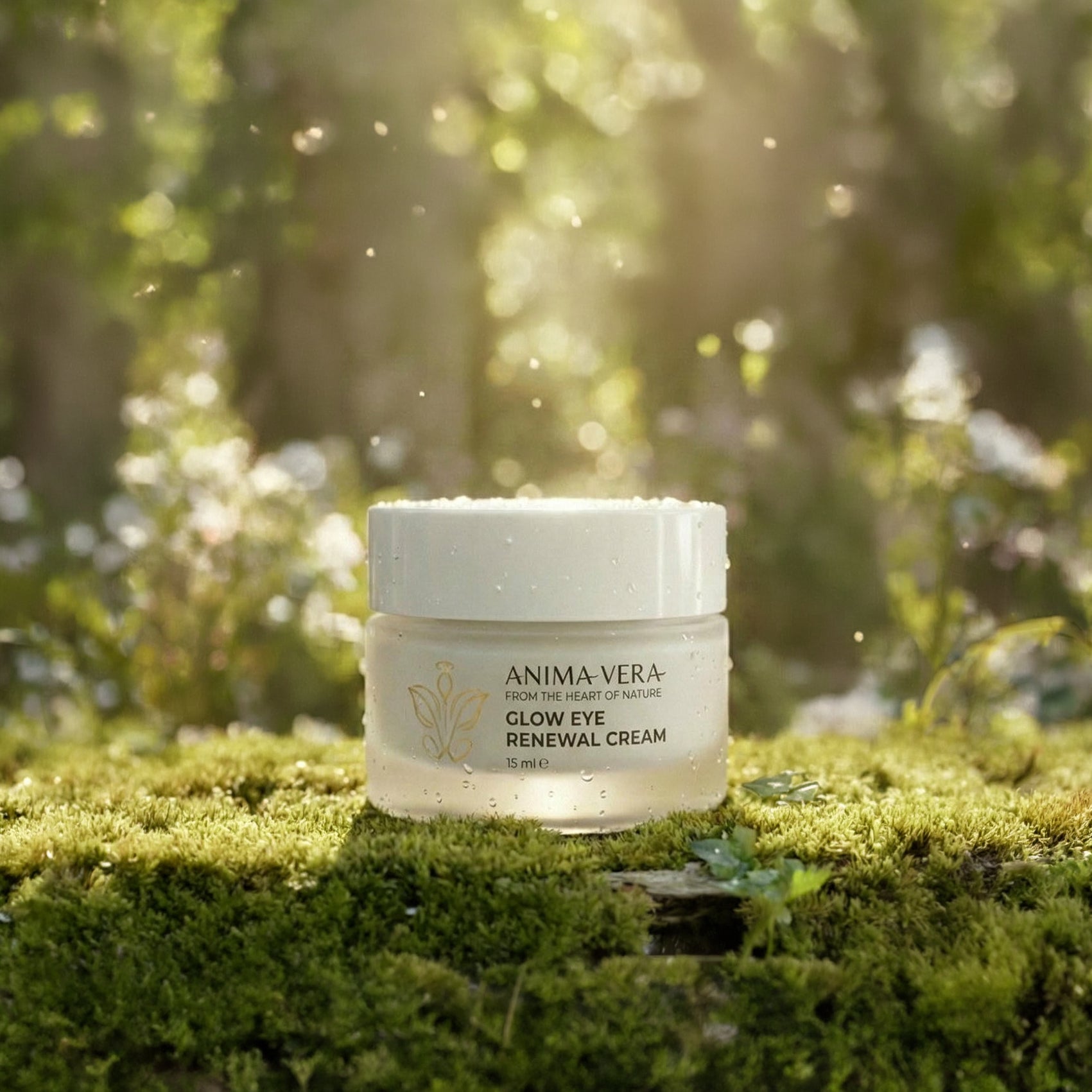 Glow Eye Renewal Cream - Regenerating Eye Cream - Anima Vera Cosmetics